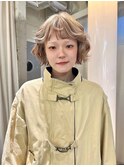 【Haco+】Rena_ウェーブ_ダブルカラー