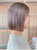 着物ヘア/大人ガーリー/ダークアッシュ/似合わせカット/柏駅