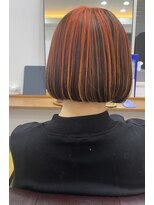 ランプ(Lamp) くびレイヤー グレーベージュ 白髪染め 白髪ぼかし 髪質改善