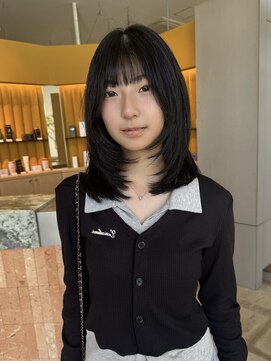 エコール(EcorE) 柔らかレイヤー重めミディアム★