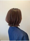 重ためボブにレイヤーをのせて