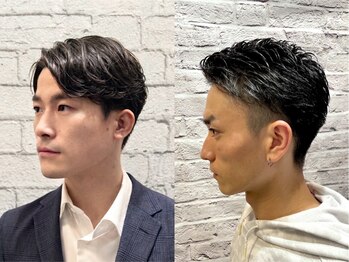 グレイスフル バーバープラチナム 六本木店(Graceful Barber platinum)の写真/メンズカジュアルが得意なサロン◎ベーシックからフェードまで、大人男性の清潔感あるスタイルはお任せ!