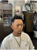 ミドルフェードアイロンパーマ