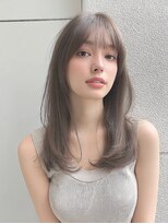 レア 銀座(Le'a)&nbsp;レイヤーカットハイレイヤー顔周りカット韓国風レイヤー髪質改善