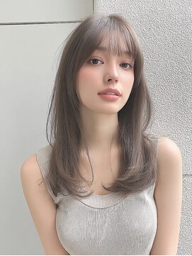 レア 銀座(Le'a) レイヤーカットハイレイヤー顔周りカット韓国風レイヤー髪質改善