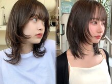 最先端トレンド×凄腕似合わせカットでイメチェン支持率◎最旬ハッシュカット/ウルフカット/レイヤーカット