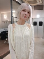 アンドスタイル(&style)&nbsp;【TSUJI】レイヤーカット ボブ ダブルカラー ケアブリーチ