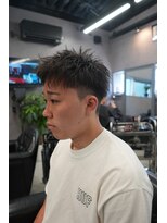 リッチブランドアンドコー 守口店(Rich Brand&Co)&nbsp;スパイキーショートザクザクショートアップバングツーブロック