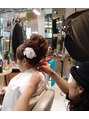 デラクスラム ザ ヘアー(DeluxLam the hair)&nbsp;成人式の感じです。正面は許可を頂いてないので・・。