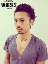 ワークス ヘアデザイン(WORKS HAIR DESIGN)&nbsp;刈り上げ×ウェーブパーマ