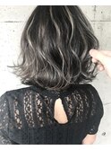 【bacio】ホワイトハイライト × ブルネット  外国人風