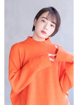 ロジッタ(ROJITHA) 【ROJITHA】耳かけショート×プラチナベージュ