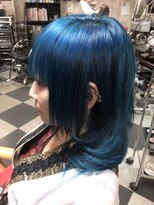 ミミック (mimic) ビリーアイリッシュ系ブルーヘアカラーTRICKstyle!