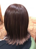 ヘアデザイン ベロニカ(hair design Belonica)&nbsp;切りっぱなし外ハネボブ