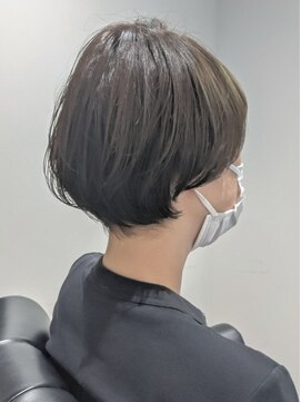 ジエクト 本店(The Ect) 丸みマッシュ×くすみカラー×サマーカット