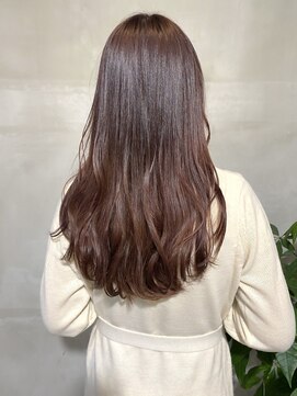 ヘアーサロンウル(hair salon ulu) イルミナブロッサム×ゆるふわロング