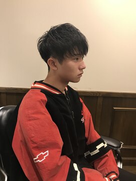 ヒロギンザバーバーショップ 神楽坂店(HIRO GINZA BARBER SHOP) 束感マッシュスタイル/重すぎないマッシュ/ツーブロックスタイル