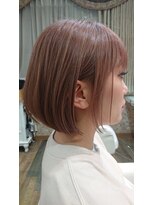 ミエル ヘア 新宿(miel hair) 【miel hair新宿】外国人風骨格補正ボブ