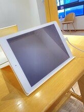 フリーWi-Fiと全セット面にタブレットを完備♪
