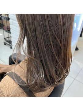 アッシュ 吉祥寺店(Ash) 【ブリーチなし】アッシュベージュ×お顔周りカット