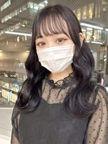 ミョンシル&nbsp;ラベンダーグレージュ/くびれヘア