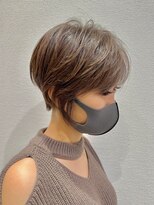 アッシュ 豊田店(Ash)&nbsp;くびれショート×アッシュベージュ