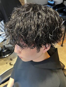 エイトメン 吉祥寺店(EIGHT MEN) ツイストスパイラルパーマ 刈り上げマッシュ 吉祥寺