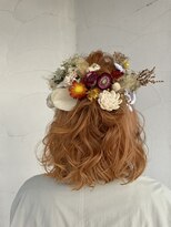 ニコ ヘアリラクゼーション(Nico hair relaxation)&nbsp;ガーリーゆるふわアップ 結婚式 二次会 お呼ばれ イベント