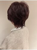 フェミニン大人ウルフスタイル/アースカラー