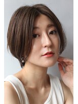 [Garland/銀座]☆似合わせカットエアリー透け感ショート☆