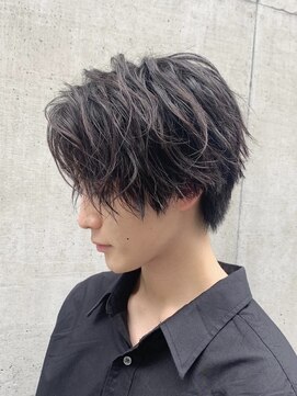 フィフス トウキョウ (fifth TOKYO) メンスマッシュウルフツイストスパイラルパーマセンターパート