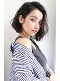 【ROSE】マニッシュショート ネイビーカラー フレンチボブ