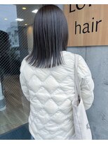 ロペヘア(LOPE hair) ぱつっとストレートロブ＊植田マイ