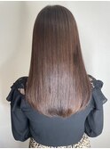 エアリーロング/切りっぱなしボブ/ピンクブラウン/美髪[柏駅]
