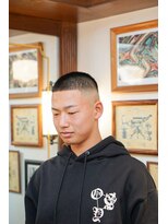 バーバーショップ ダリー(BARBERSHOP DALIE) buzzカットハイスキンフェード