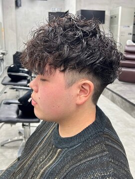 レベル 葛西店(LEVEL) MEN'S HAIR　ツイストスパイラルパーマ　葛西LEVEL