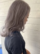 ルノン シェリー(LUNON cheliy)&nbsp;ミルクティーグレージュ/ハイトーン/ケアブリーチ/ダブルカラー