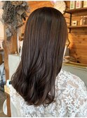 ミルクティーベージュダブルカラーインナーカラーハイライト