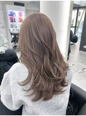 ブリーチなしダブルカラー☆マロンベージュ