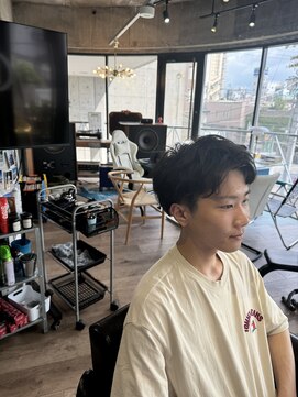 キャラクター(character) 海外ボーイ　メンズパーマ