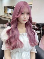 ベレーザシェルト(Beleza scelto)&nbsp;10092秋色ピンクヘアーラベンダーパープル透明感レイヤーパーマ