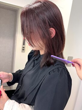 キラーナセンダイ(KiRANA SENDAI) ボルドー×抜け感レイヤー
