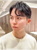 簡単スタイリングニュアンスパーマスパイキーショート
