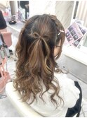 ガーリースタイル/心斎橋/ヘアメ/セットサロン