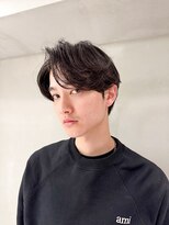 ナチュラル毛流れパーマ