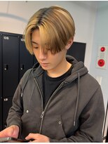 メンズラピス 栄店(Men's Lapis)&nbsp;前下がりセンターパート