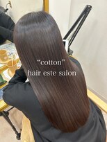コットン(cotton)&nbsp;髪質改善カラーエステ