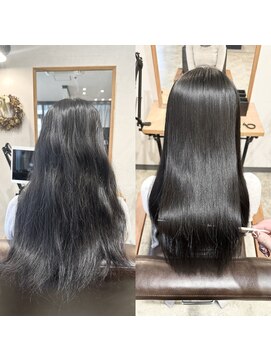 ルナバイルヴェール(LUNA by LeVert) 毎朝の手入れが楽になる 縮毛矯正