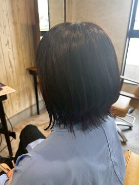 エヌアンドエー 杉戸高野台店(N&A) 外ハネボブ◎大人カジュアルスタイル/外ハネボブ/艶感