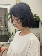 ボウ(BOW) 【BOW style】ショートボブパーマ
